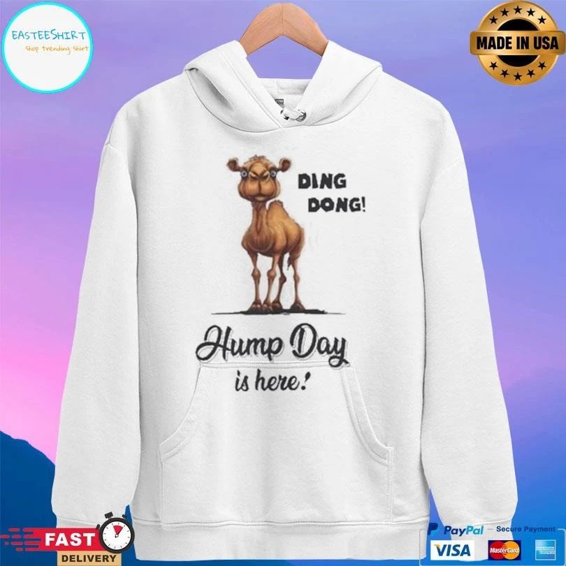 Camel Ding Dong Hump Day Is Here T-shirts