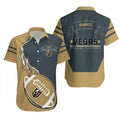Vegas Golden Knights Gridiron Glory Hawaiian Shirt