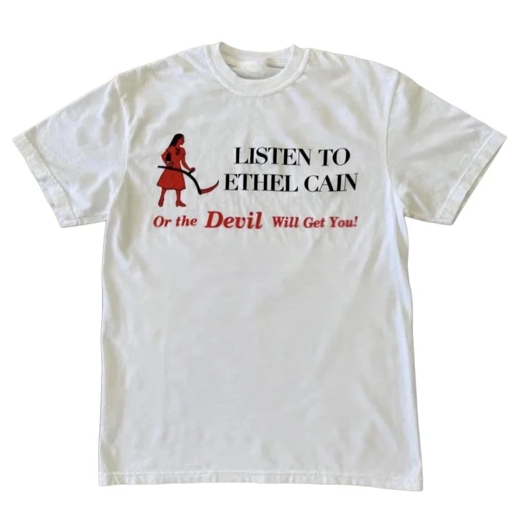 New Ethel Cain 1Coachella Listen to Ethel Cain or Devil Will Get You T-shirt
