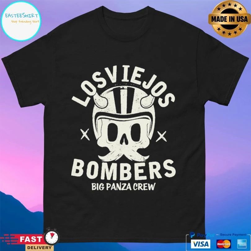 Los Viejos Bombers Big Panza Crew T-shirts