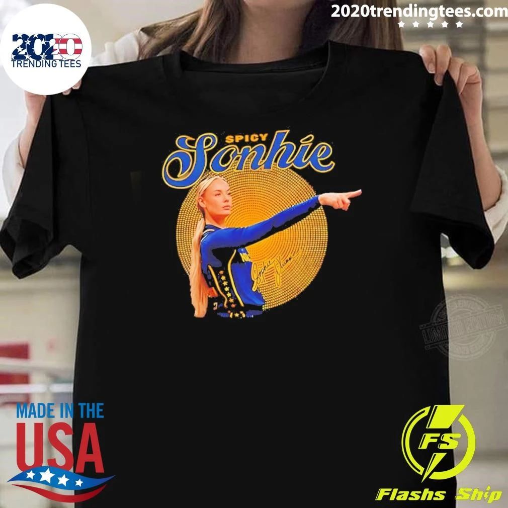 Spicy Sonhie Signature Sophie Cunningham Indiana Fever Basketball Shirt