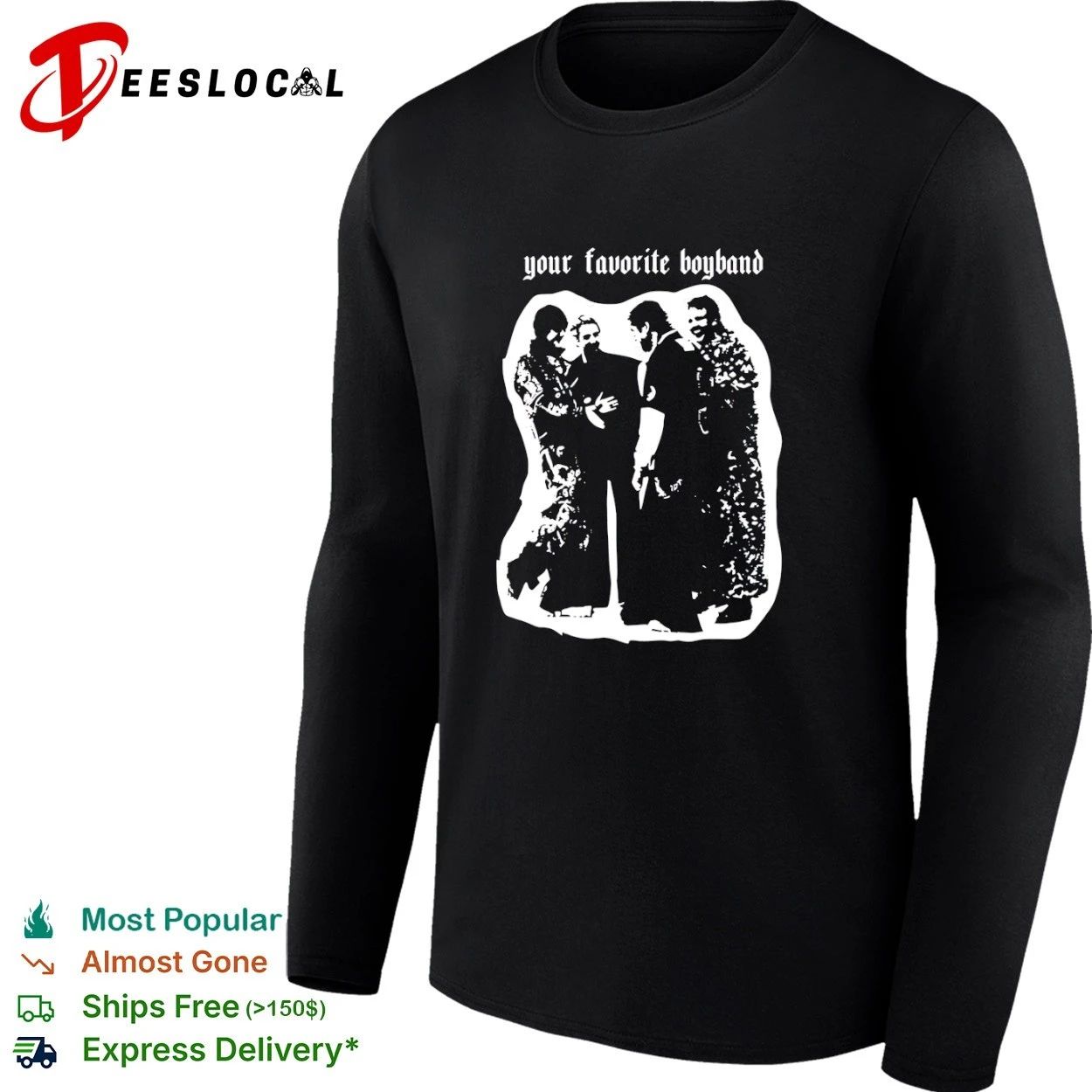 Your Favorite Boyband music group band T-shirt