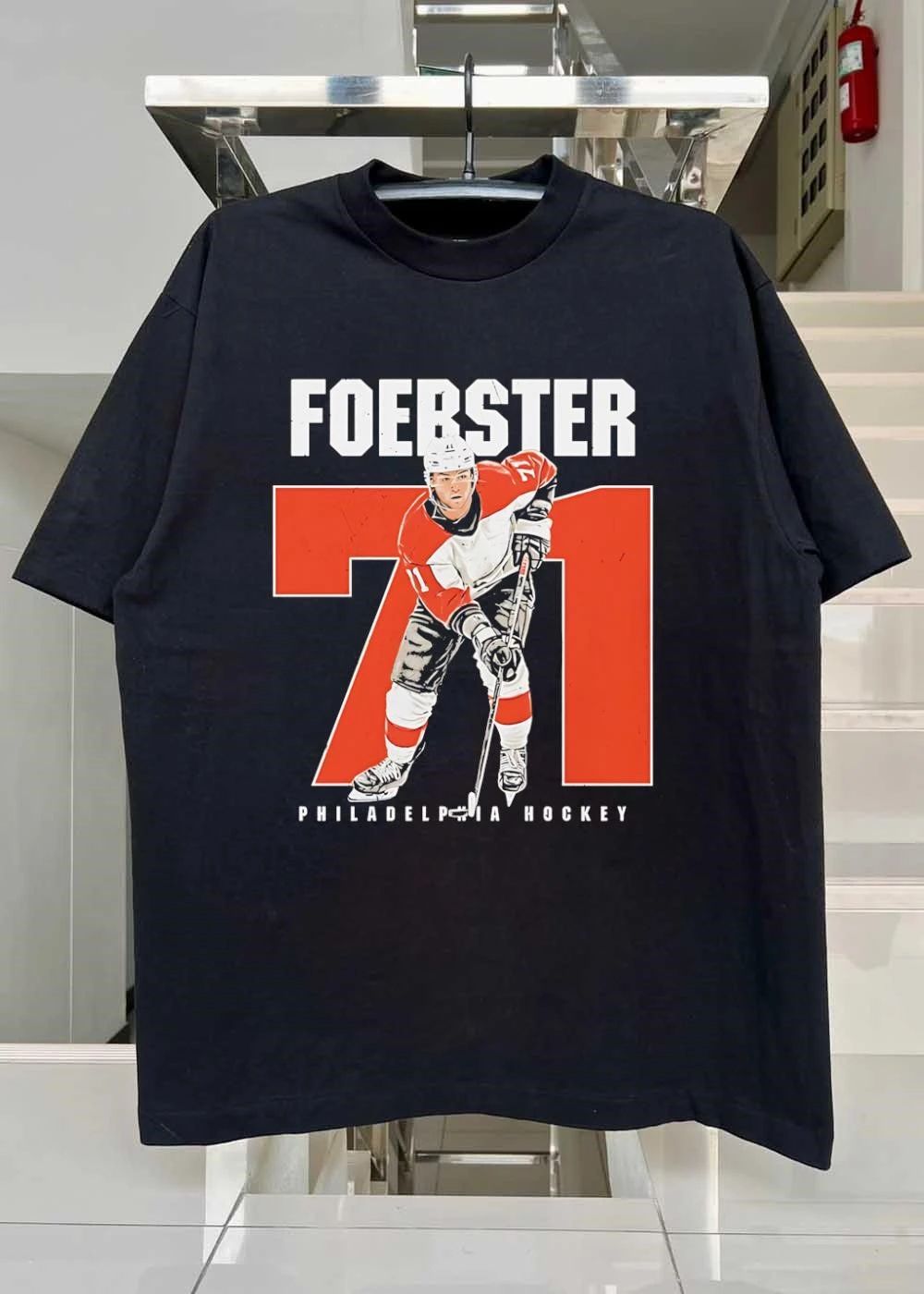 Philadelphia Hockey Foerster 71 Player Action Philadelphia Hockey shirt