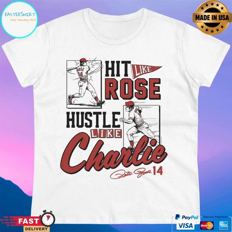Hit Like Rose Hustle Like Charlie Signature 2026 T-shirts