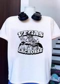Vegas Lacrosse Shirt Dog Playing Lacrosse in Desert