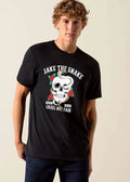 Cruel But Fair Ddt Jake The Snake 1955 Skull Serpent Roses Distressed Line Art shirt