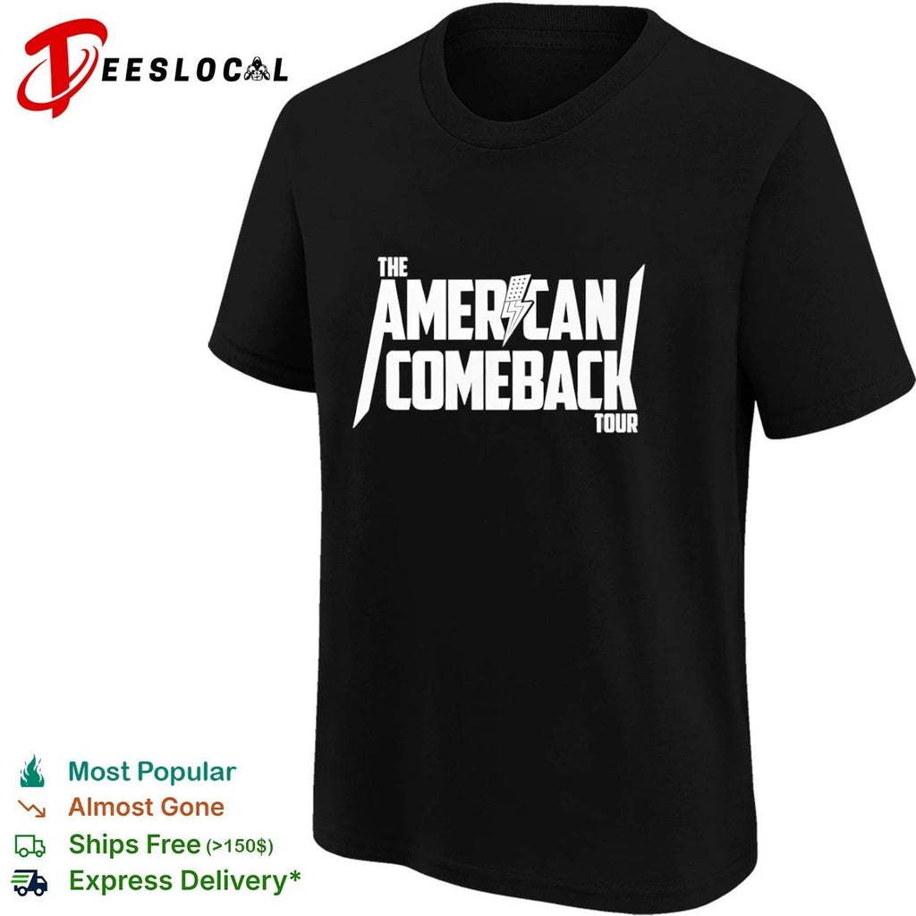 Charlie Kirk The American Comeback Tour T-shirt