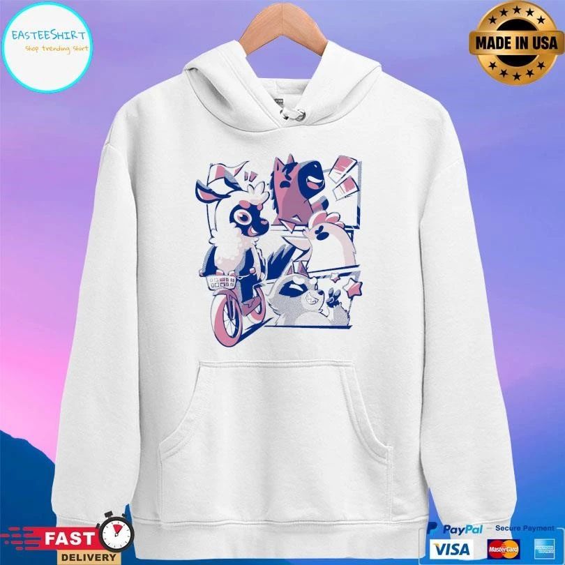 Ultimate Bike Rider Ultimate Sheep Raccoon T-shirts