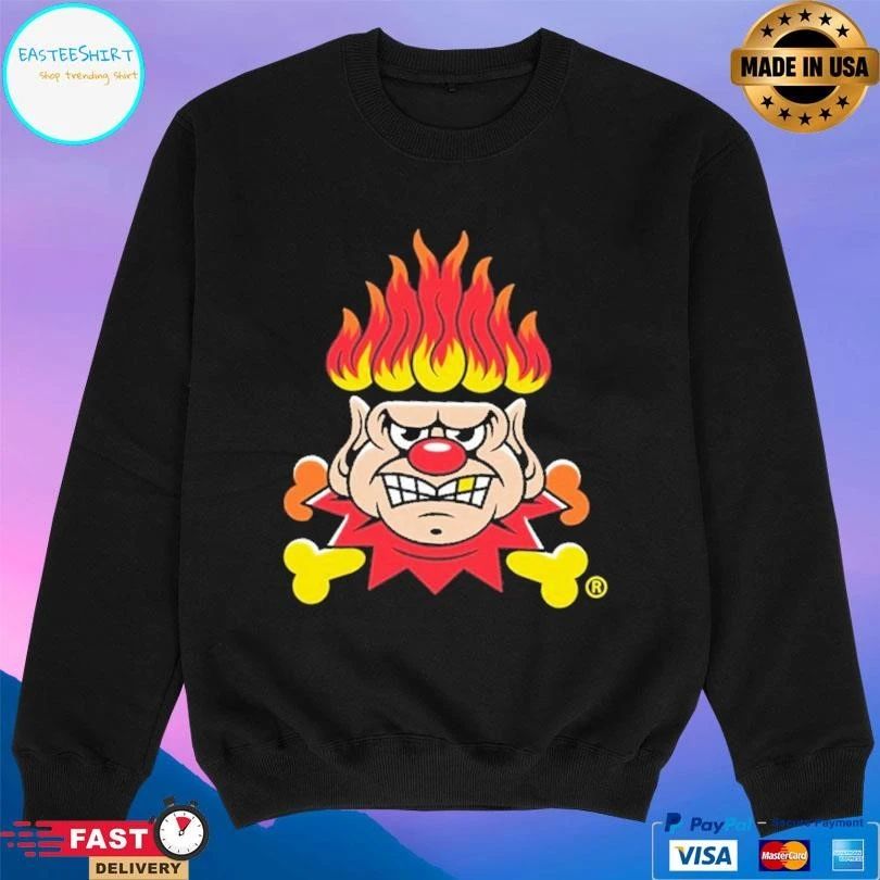 Heat Pier-er Crossbones Fire T-shirts