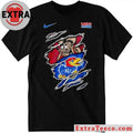 Kansas Jayhawks NCAA Varsity Savage Logo T-Shirt