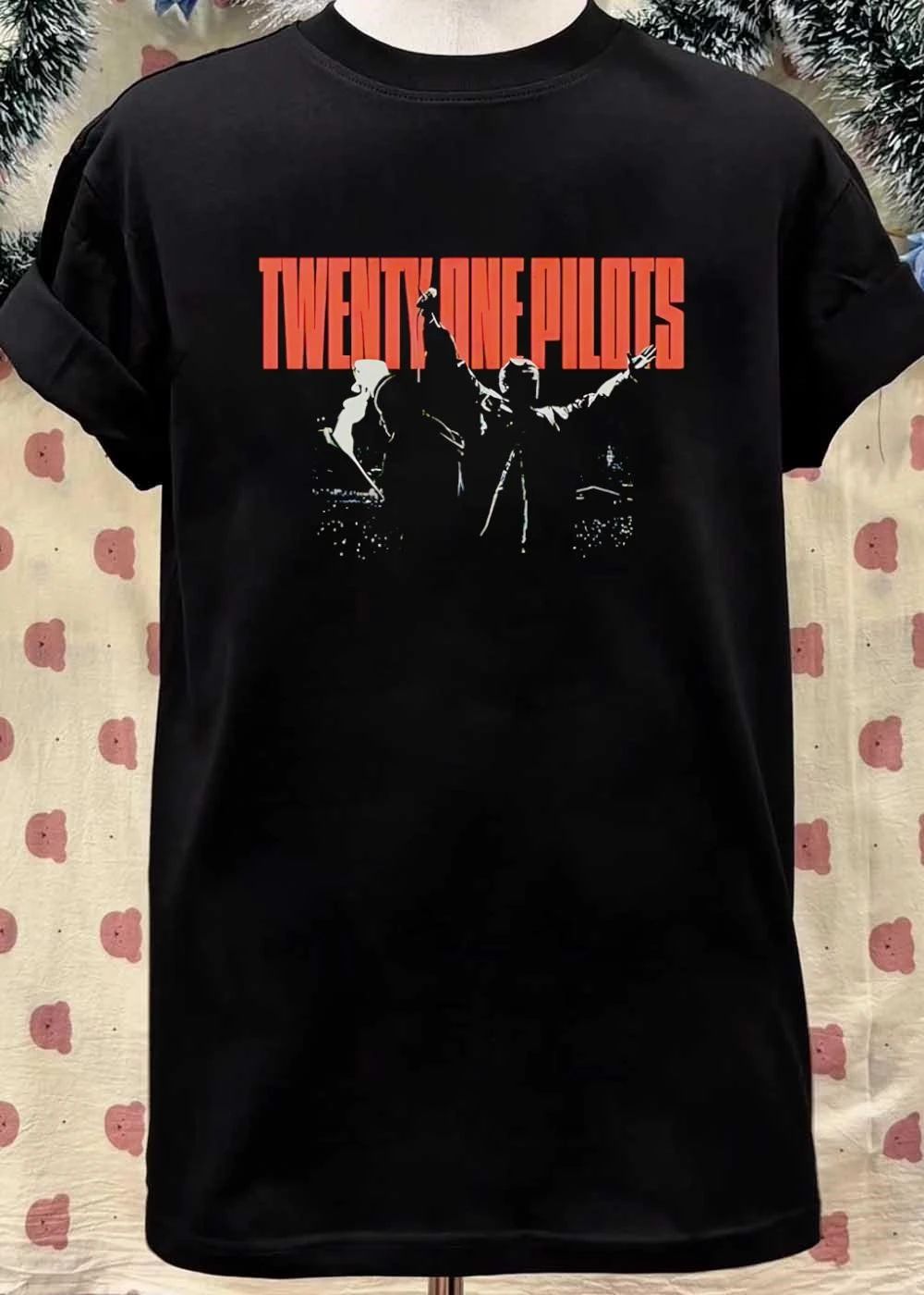 Twenty One Pilots Fans Performing Live Silhouette T-Shirt