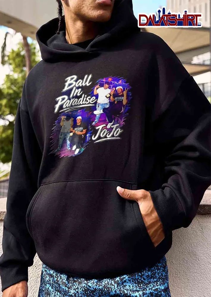 Ball In Paradise Jojo Bootleg Photo Collage Men Hennessy Bottles shirt