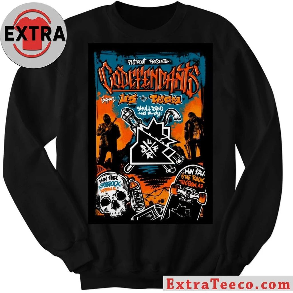 Codefendants Arizona Shows May 16-17 2026 Poster Shirt