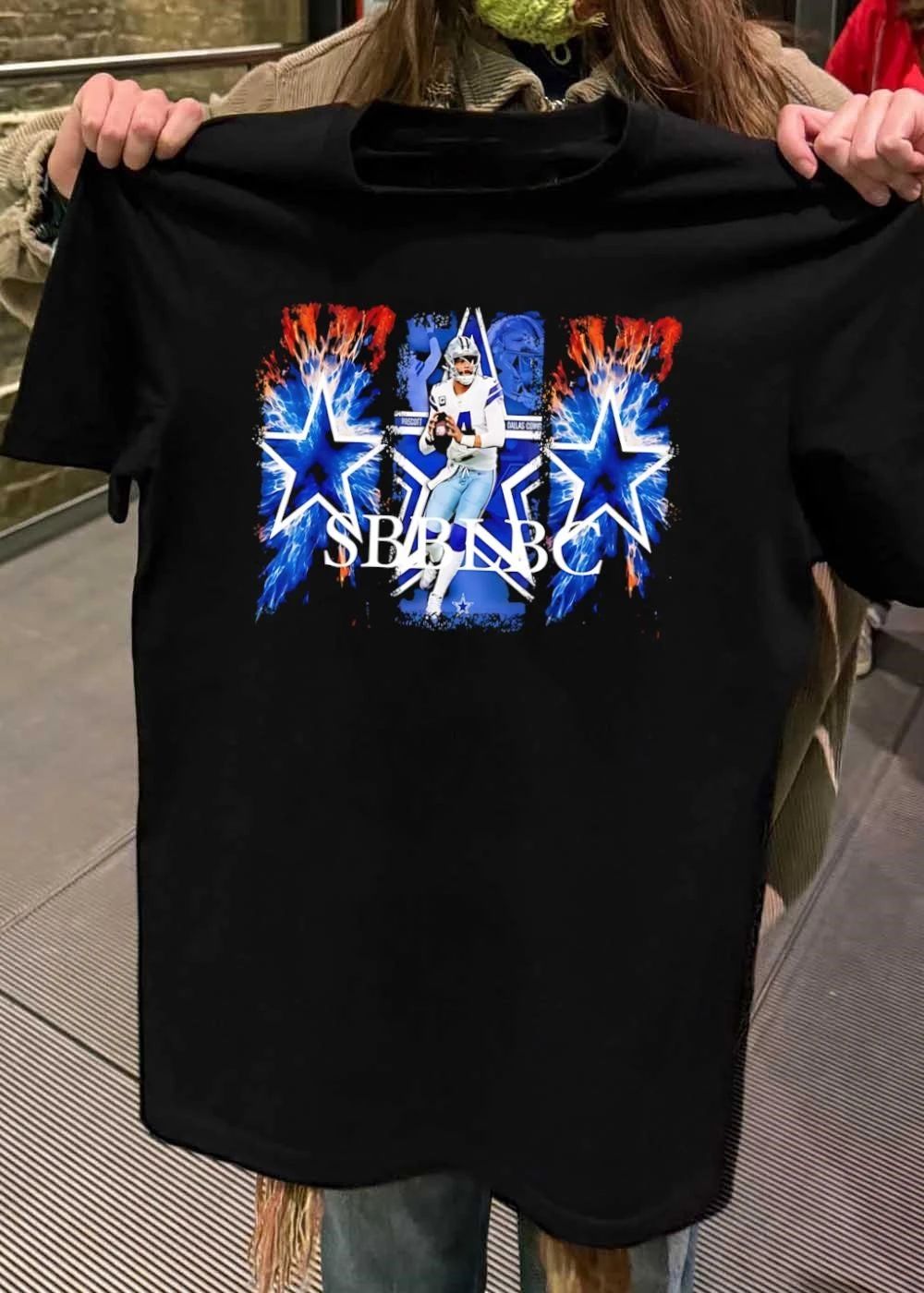 Prescott Passing Dallas Cowboys SBB LBC T-Shirt