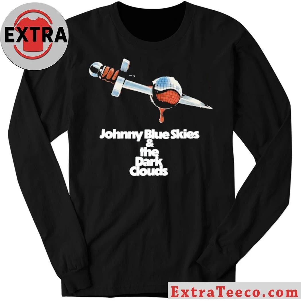 Johnny Blue Skies And The Dark Clouds Mutiny After Midnight Album Cover Art T-Shirt