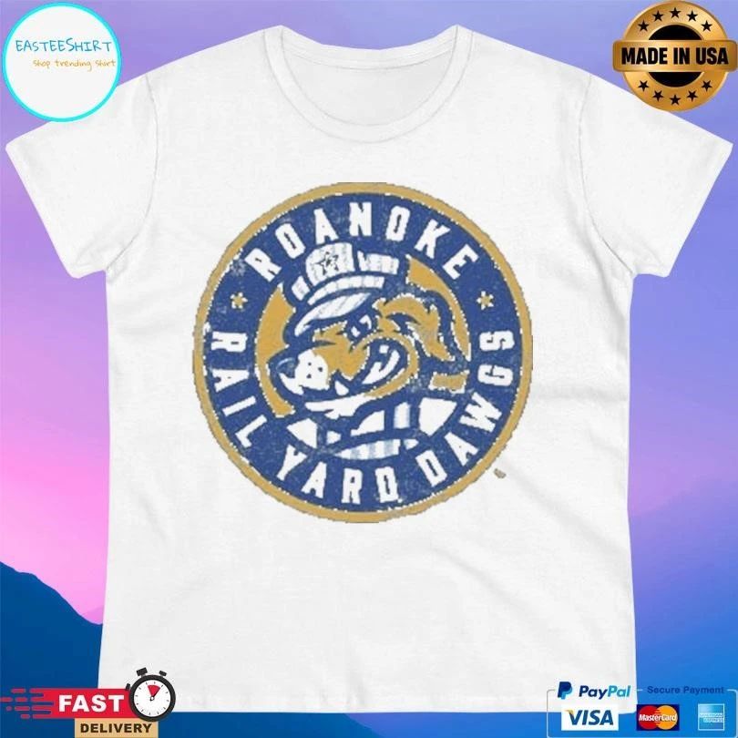 Roanoke Rail Yard Dawgs Logo T-shirts