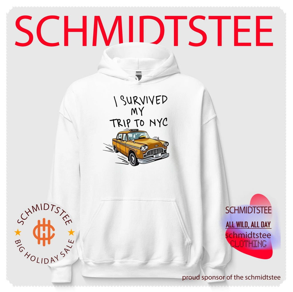 I Survived My Trip To NYC White car shirt