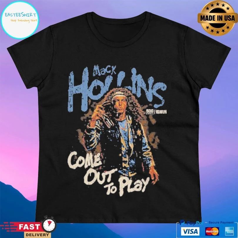 Mack Hollins New England Come Out To Play T-shirts