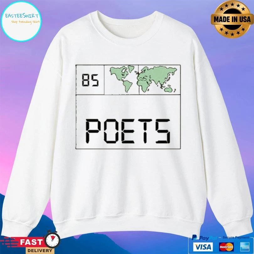 Poets Brand World Clock T-shirts