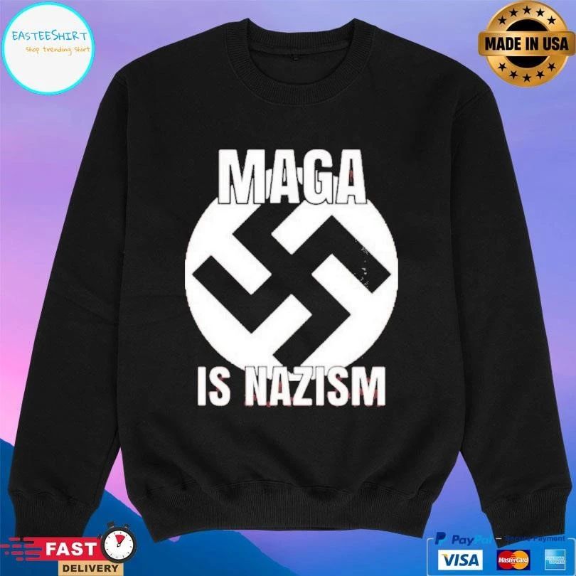 Maga Is Nazism Logo T-shirts