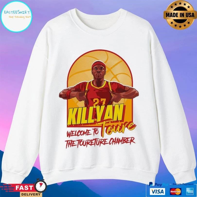 Iowa State Cyclones Killyan Toure Welcome To The Toureture Chamber T-shirts