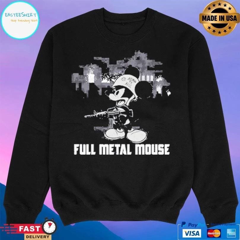 Full Metal Mouse Born To Kill 2026 T-shirts