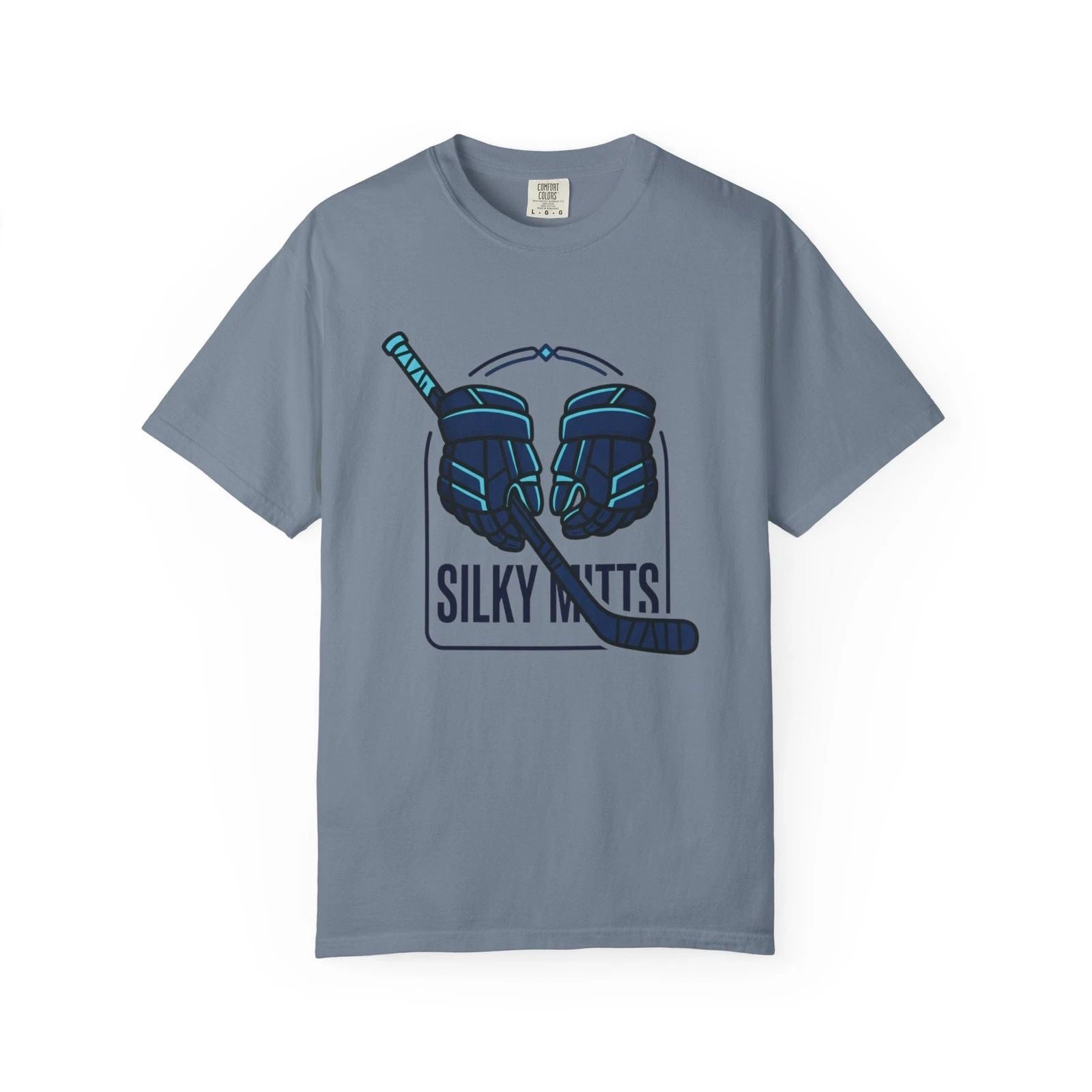 Hockey Shirt Silky Mitts Funny Hockey Player Tee - Adult Unisex Hockey Apparel