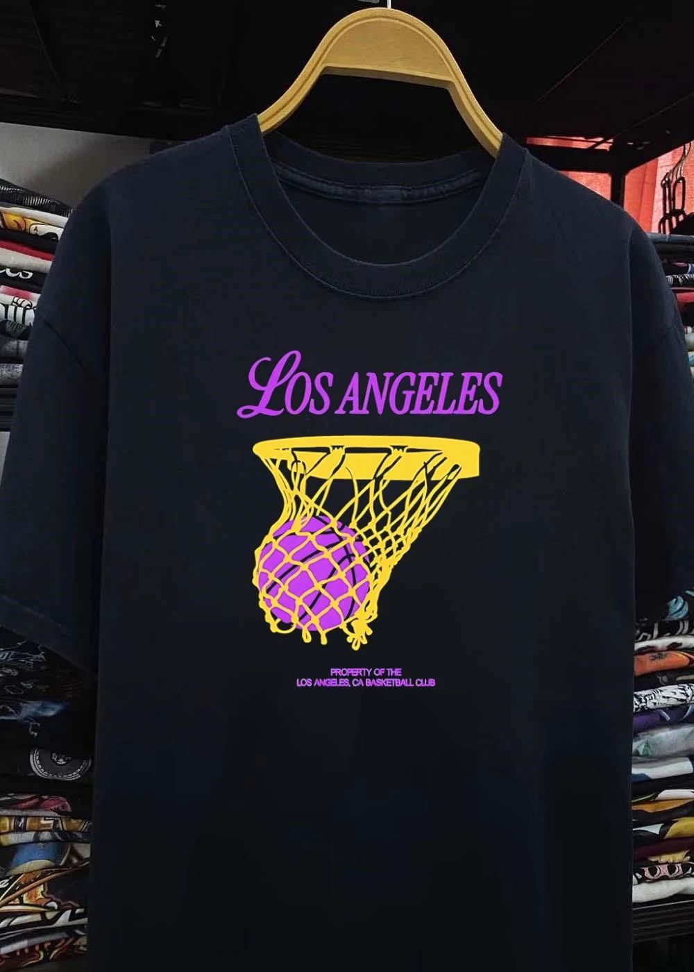 Property of the Los Angeles CA Basketball Club Los Angeles Basketball shirt