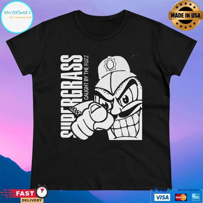 Supergrass Caught By The Fuzz T-shirts