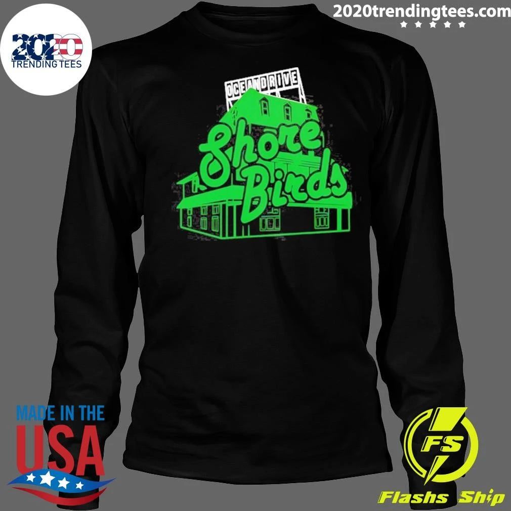 Jason Kelce Ocean Drive Shore Birds House Shirt