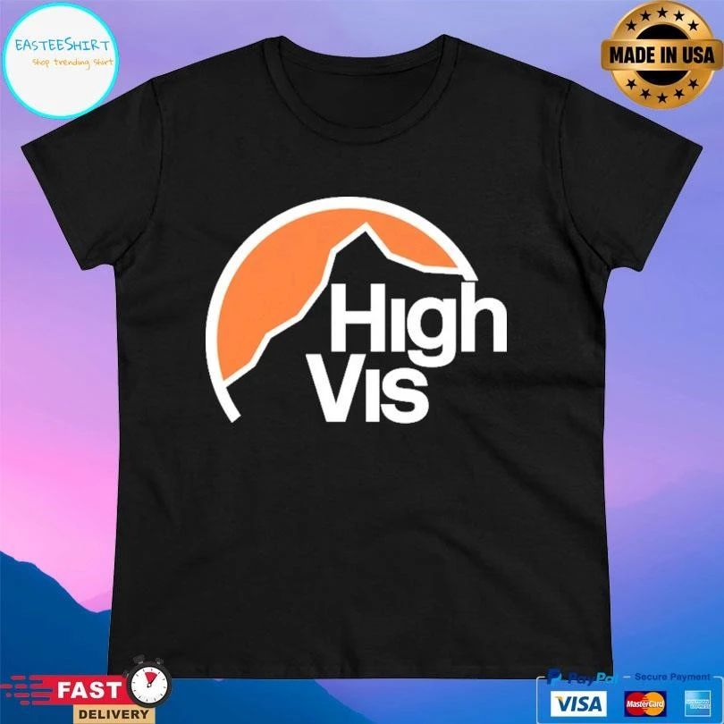 High Vis Mountain Logo T-shirts