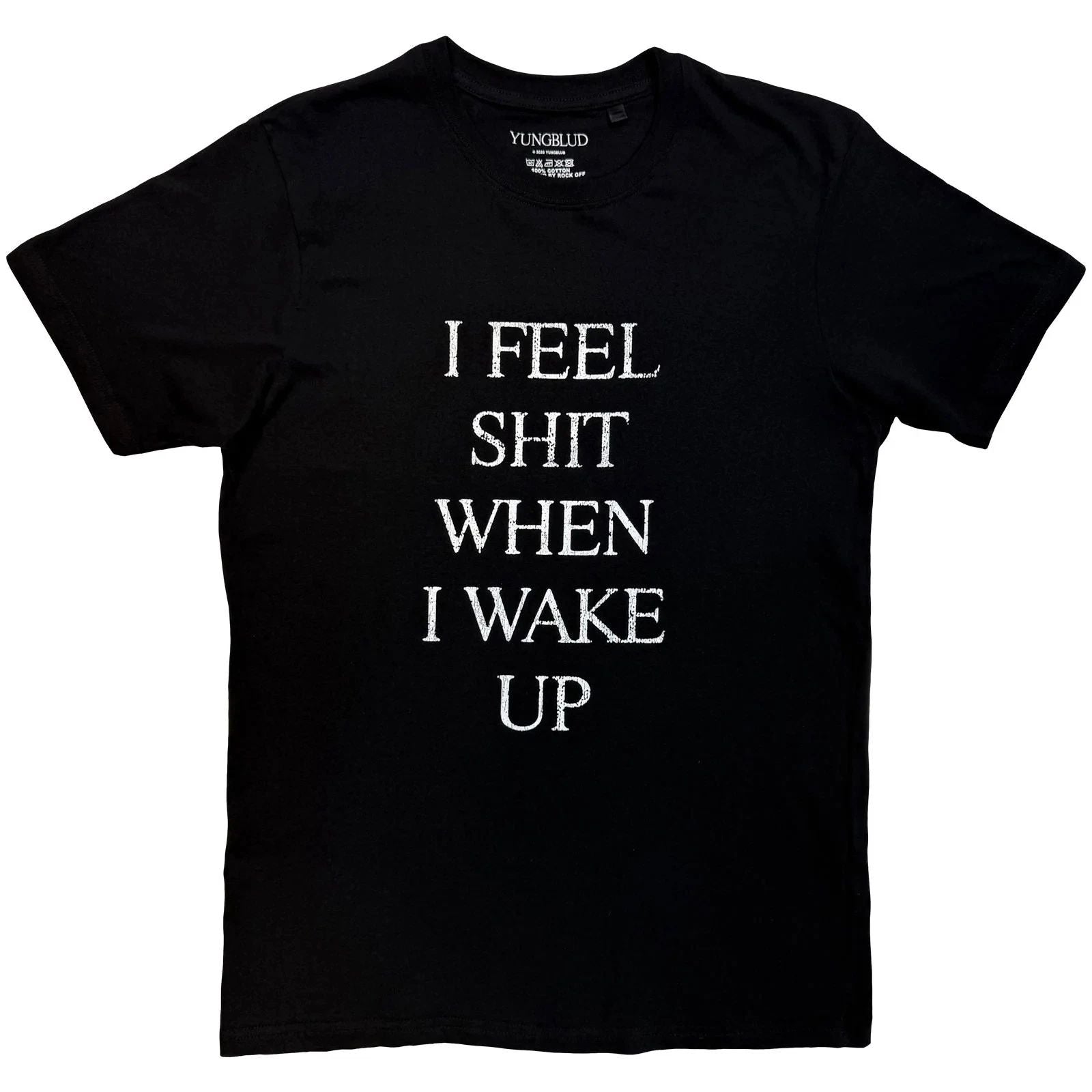 Yungblud T-Shirt: I Feel Like Sh*t (Black) OFFICIAL NEW