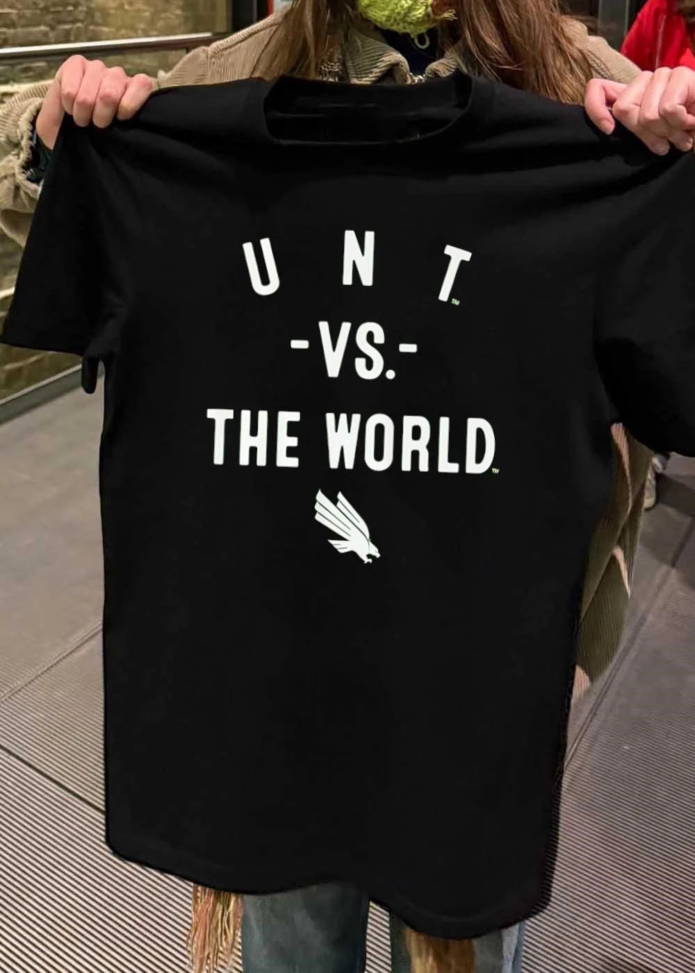 UNT vs the World North Texas Mean Green shirt