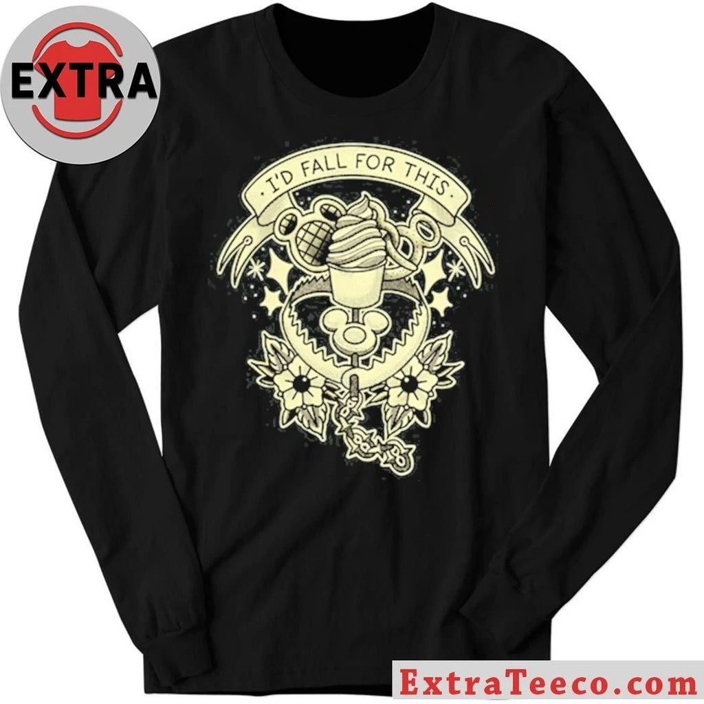 Original I’d Fall For This Tattoo Shirt Friday the 13th Exclusive
