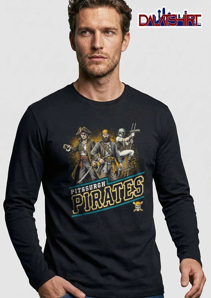 Pittsburgh Pirates MLB Swashbucklers Mandalorian Helmet Climbing Rigging Spyglass shirt