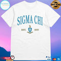 Sigma Chi Vintage Coat Of Arms Est 1855 T-shirts