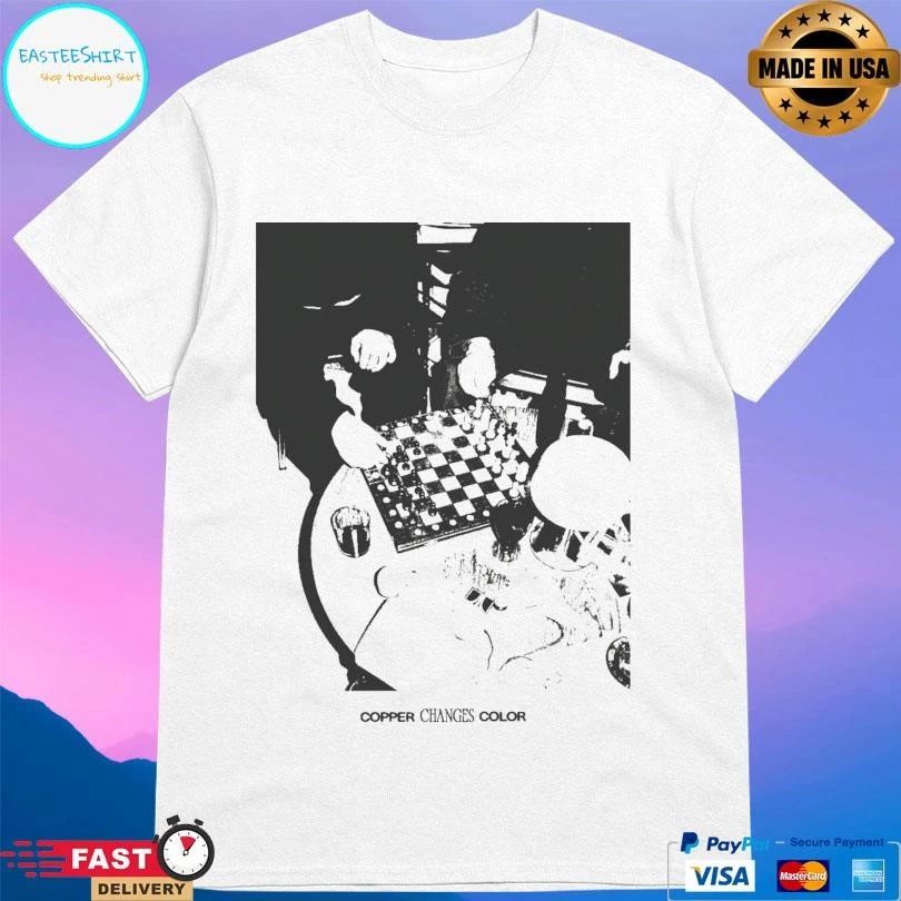 Copper Changes Color Chess T-shirts