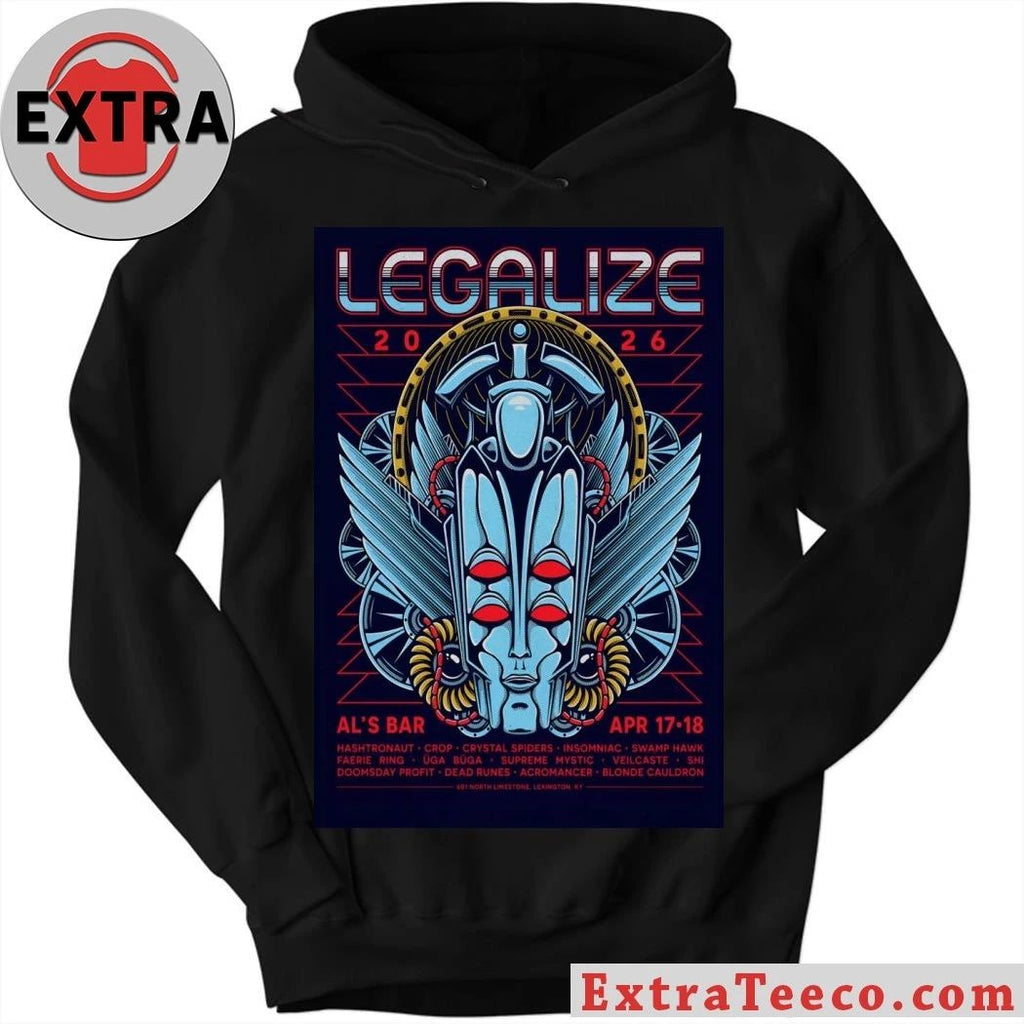 Legalize Al’s Bar In Lexington KY April 17-18 2026 Poster Shirt