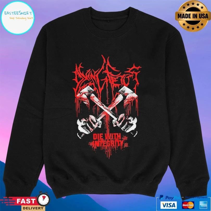 Dying Fetus Die With Integrity T-shirts