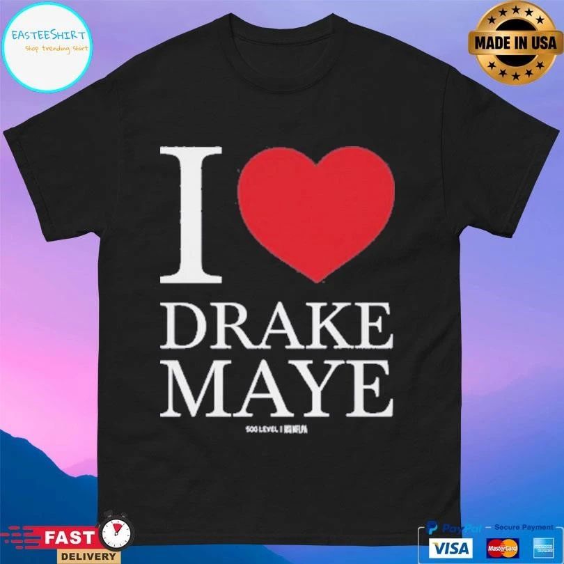 New England I Heart Drake Maye T-shirts