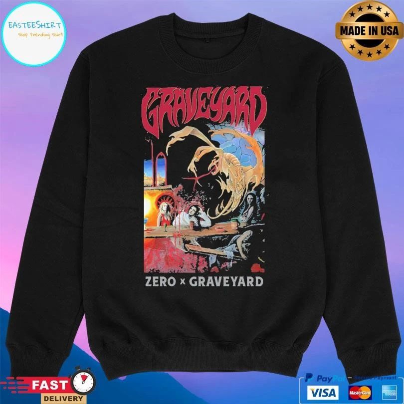 Graveyard Zero X Graveyard T-shirts
