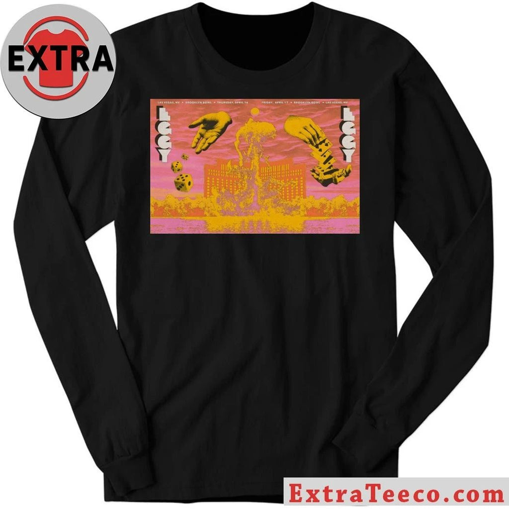 Eggy April 16-17 2026 Brooklyn Bowl Las Vegas Show Poster Shirt