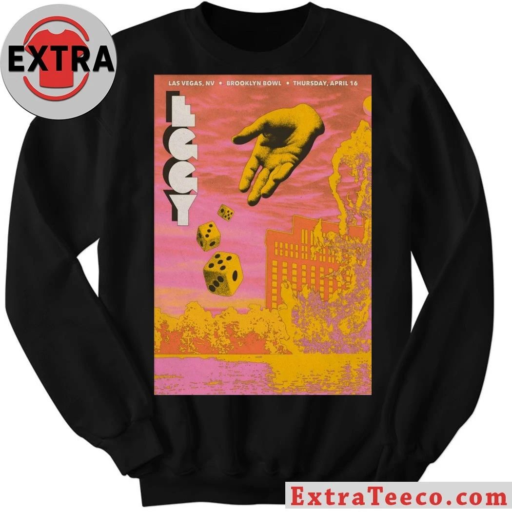 Eggy April 16 2026 Brooklyn Bowl Las Vegas Show Poster Shirt