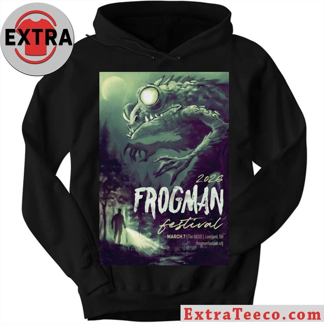 Frogman Festival Loveland OH On March 7 2026 Poster Shirt