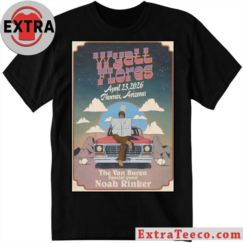 Wyatt Flores April 23 2026, Phoenix AZ Poster Shirt