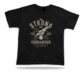 Be Strong and Courageous stay survive and keep the faith stylish modern design