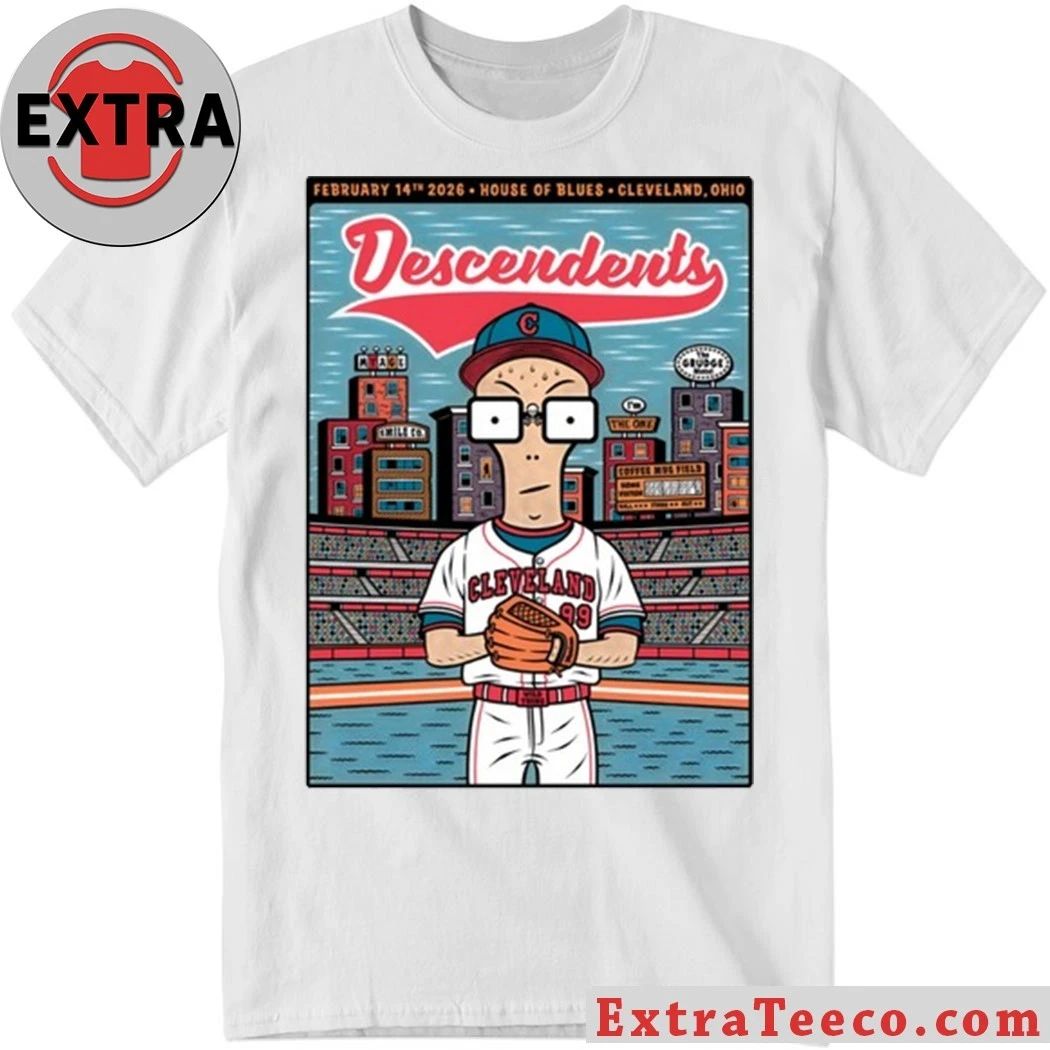 Descendents In Cleveland OH On Feb 14 2026 Shirt