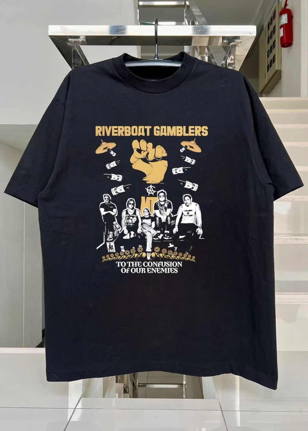 Band Merch Riverboat Gamblers to the Confusion of Our Enemies shirt