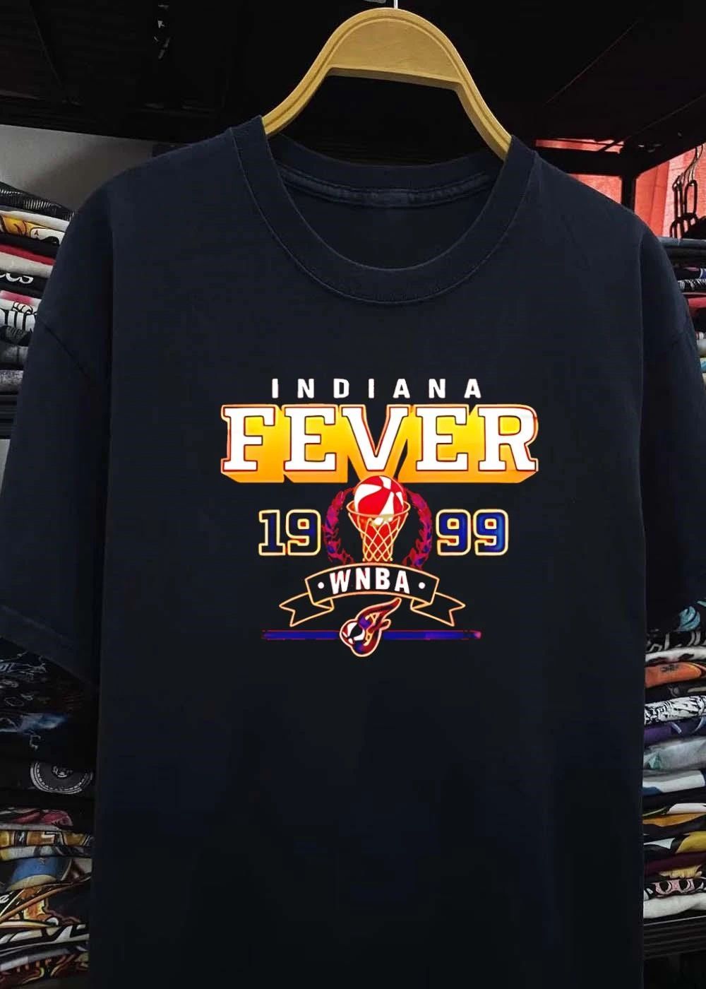Indiana Fever Retro Basketball WNBA Logo Shirt