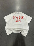 BLUE OCTOBER Vintage Band T-Shirt HATE ME Song Lyrics Alt Rock promo Tee RARE XL